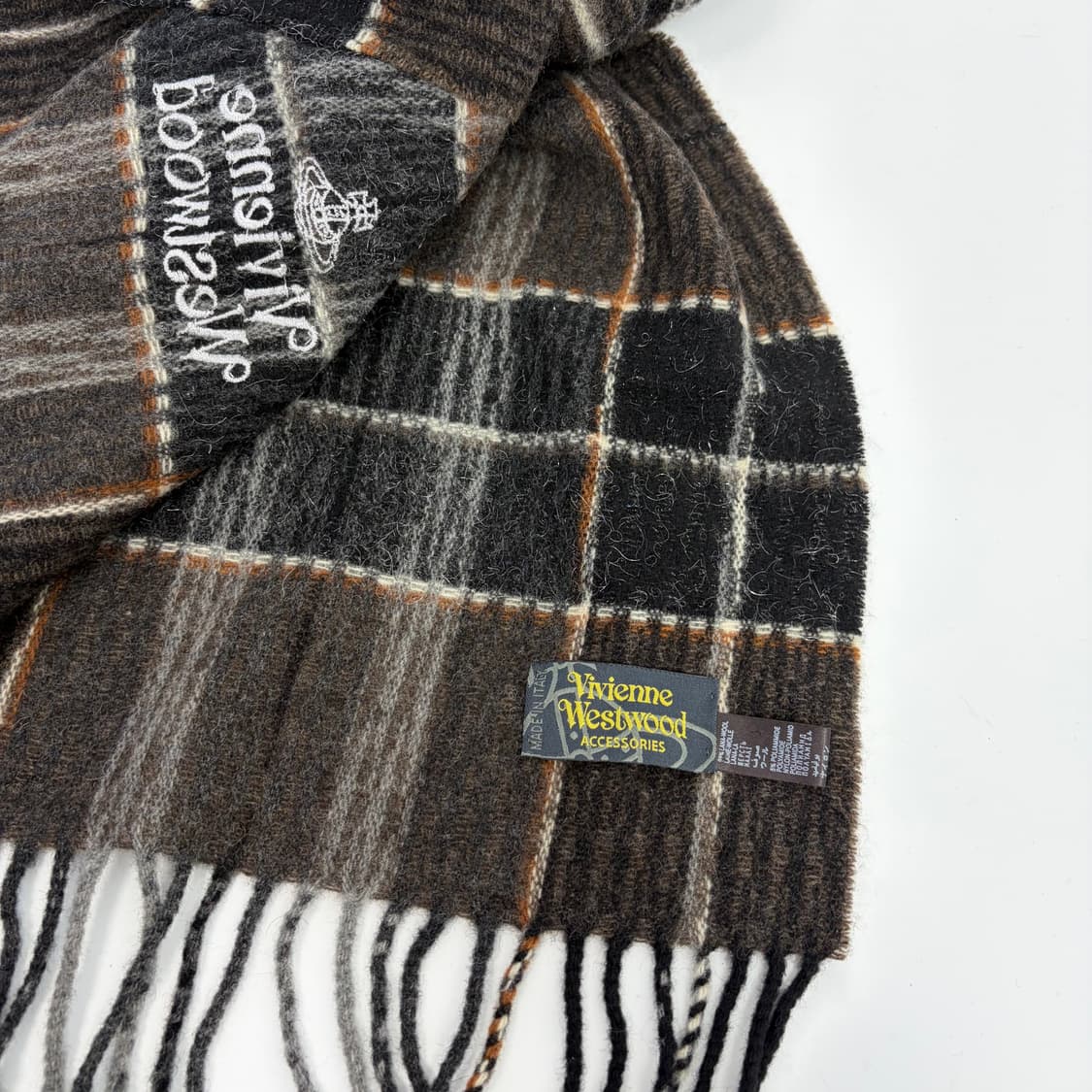비비안웨스트우드 오브 머플러 목도리 상품이미지3