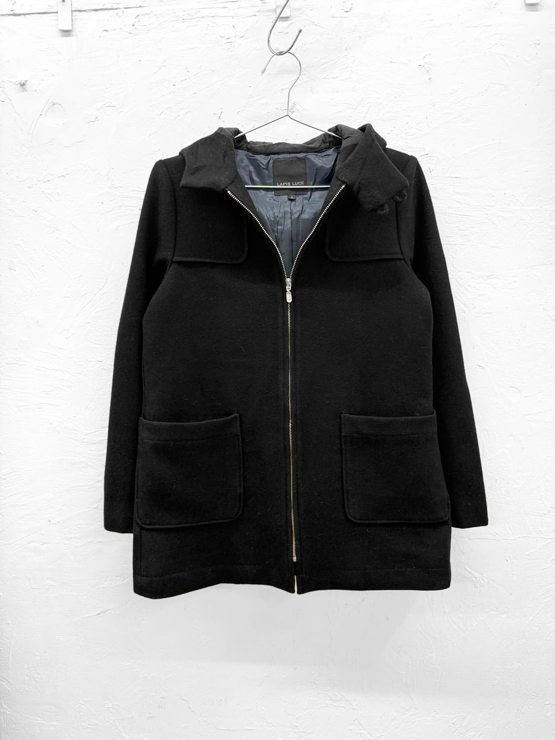 lapis luce per beams 울 후드 자켓 상품이미지1