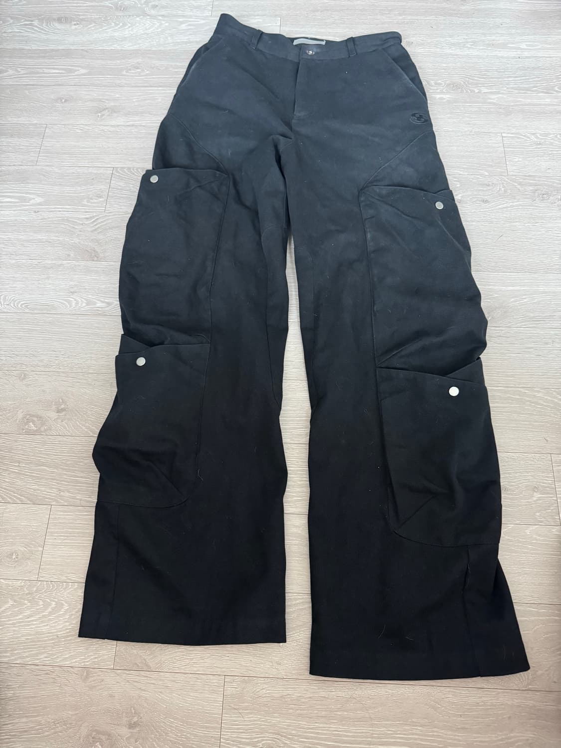 [1] 산산기어 레이어 포켓 팬츠 블랙 상품이미지3