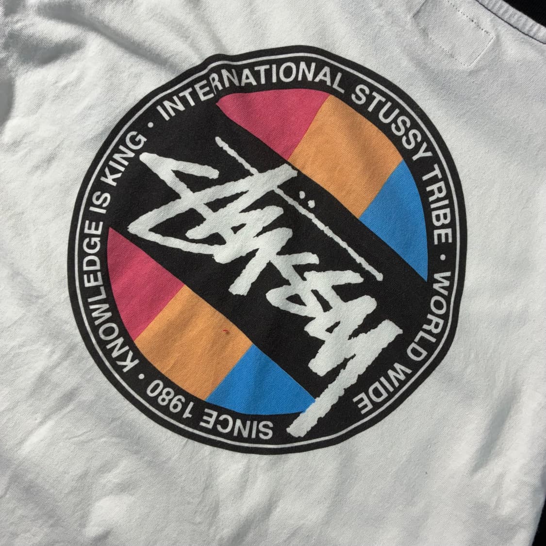 Stussy  스투시 90,s 7부 월드와이드 나그랑 롱슬리브 티셔츠   상품이미지3