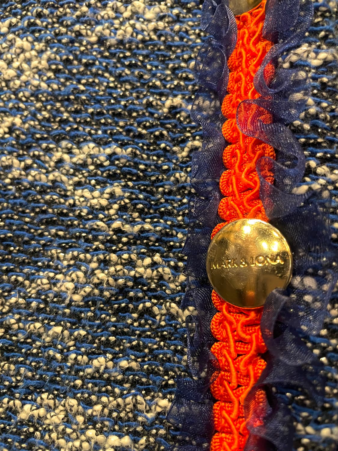 일본판)) 마크앤로나 트위드 자켓 55~66 상품이미지5