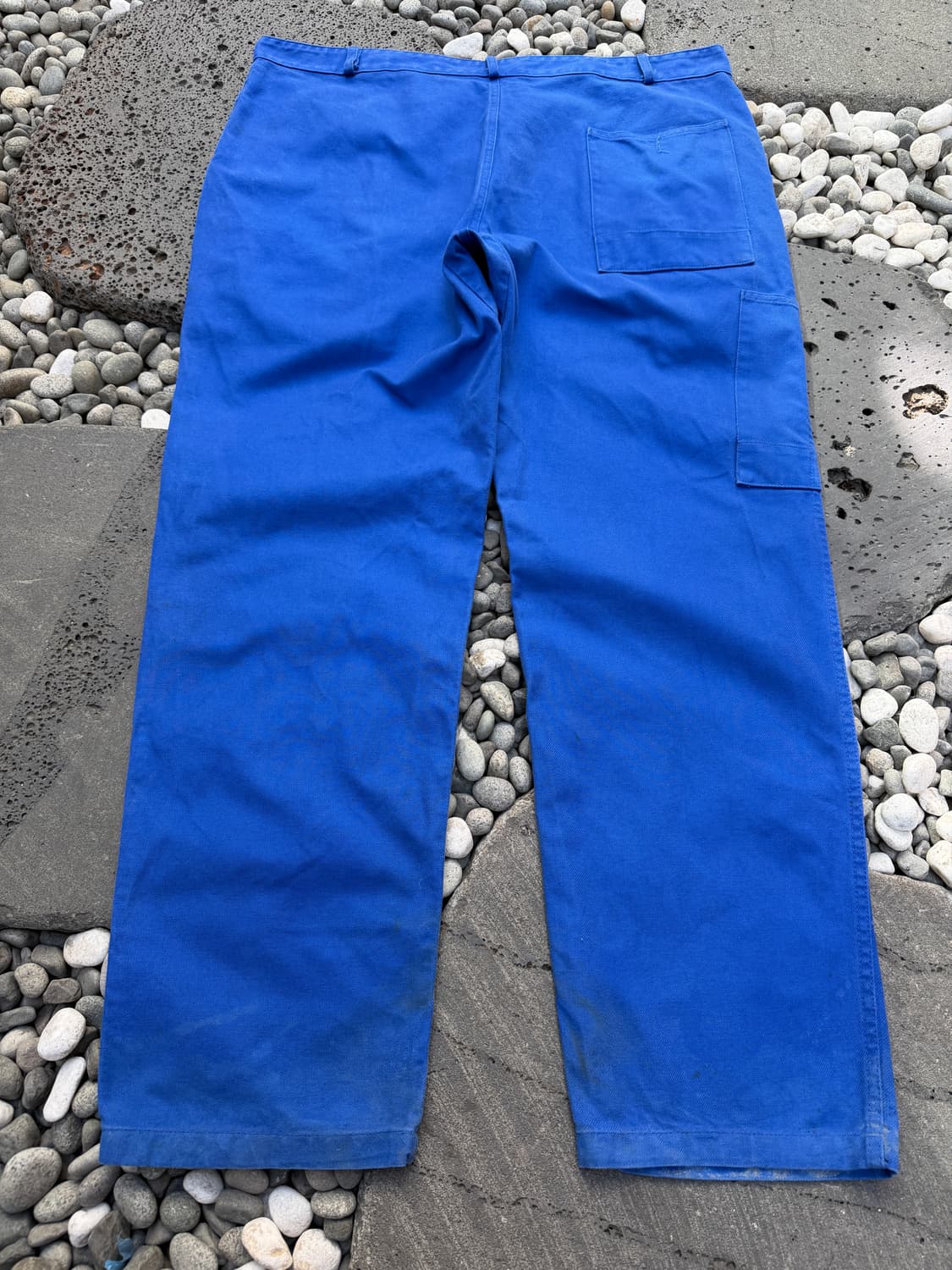 1990s DISTRESSED Oil-Stained 빈티지 프렌치워크팬츠 상품이미지2