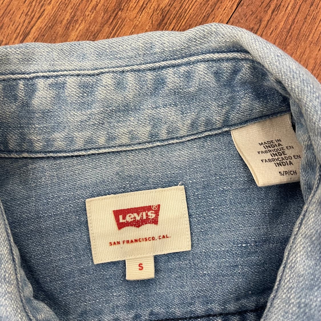 리바이스 데님 셔츠 상품이미지4