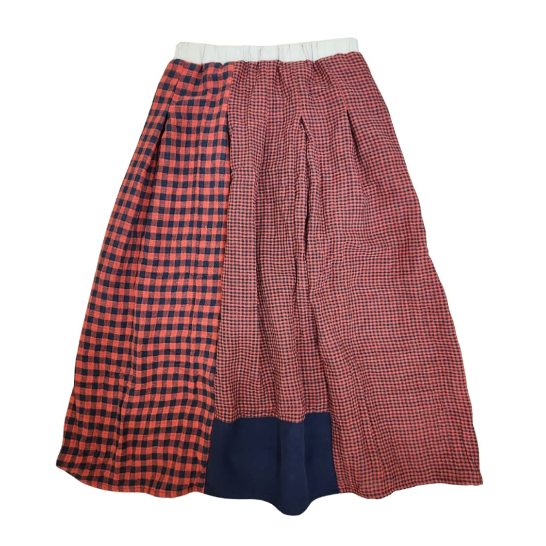 [기장수선가능] 360도 양면 보헤미안 아메카지 패치 롱스커트 상품이미지5