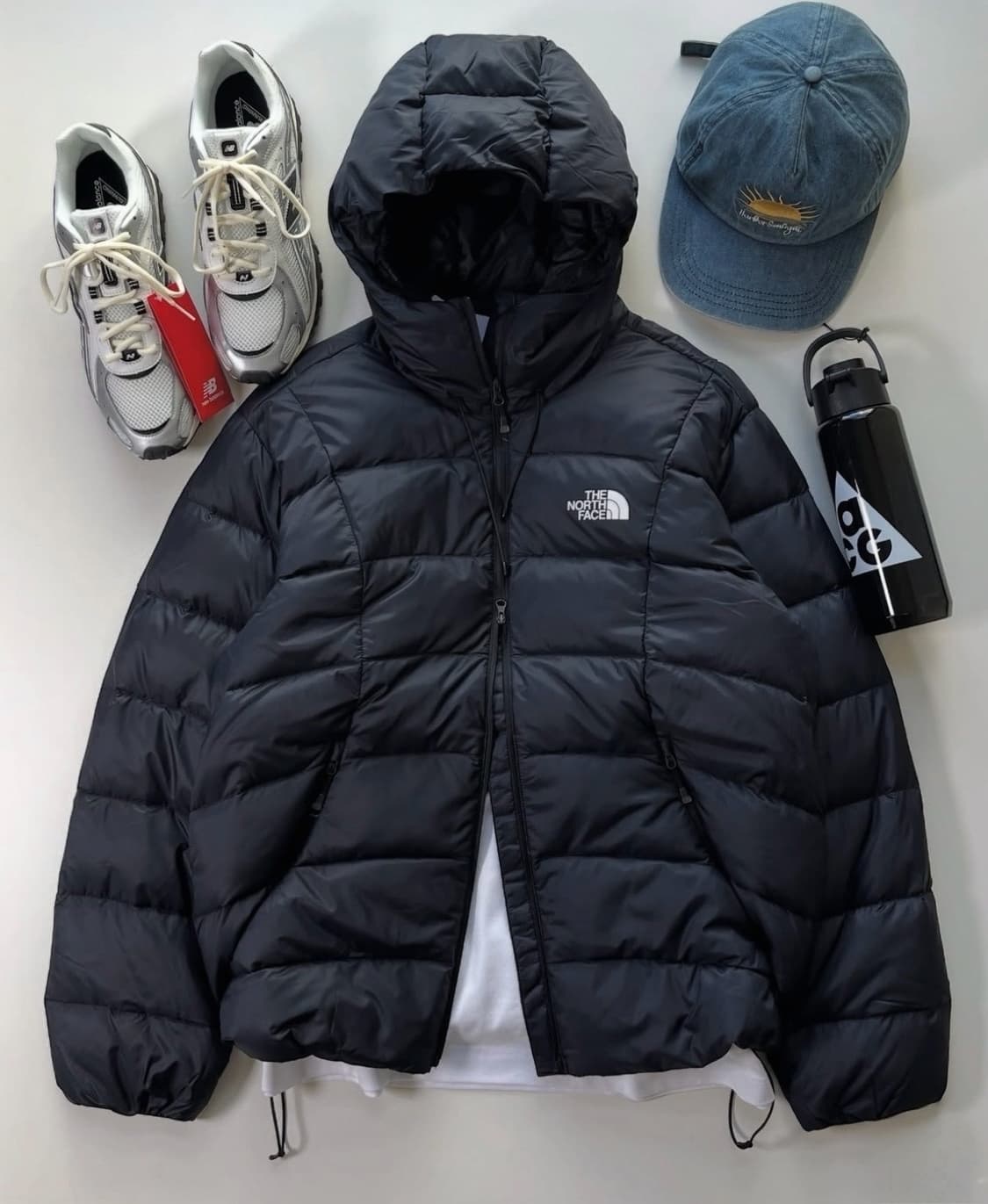 노스페이스 경량패딩 노스페이스 루타 다운 자켓 RDS 블랙 상품이미지1