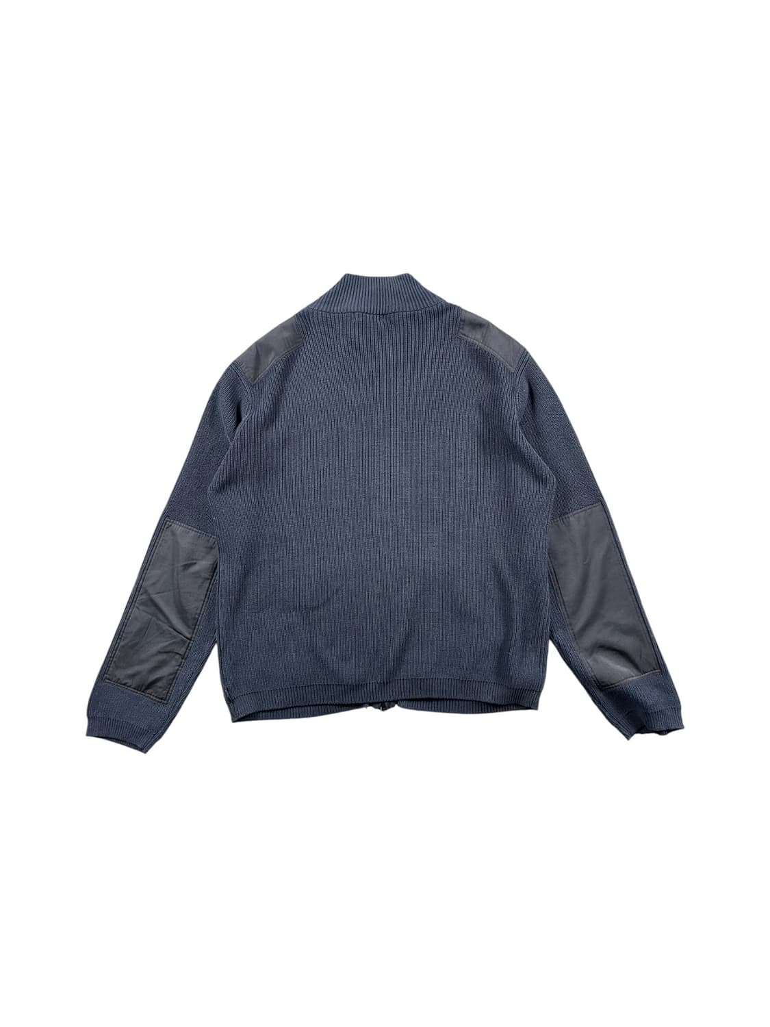 00s Calvin Klein Jeans 나일론 도킹 니트 집업 상품이미지4