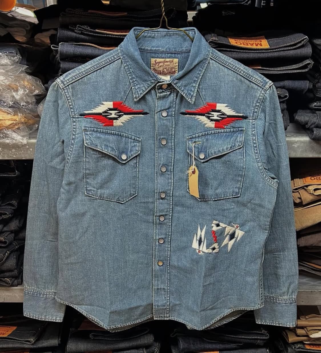 슈가케인 나바호 웨스턴 셔츠 상품이미지2