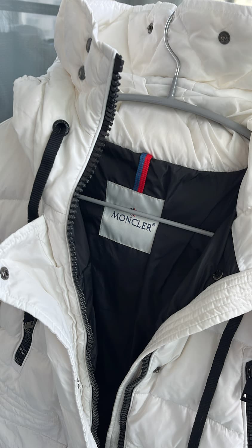 몽클레어 아프로티 화이트 롱패딩 L 100 상품이미지2