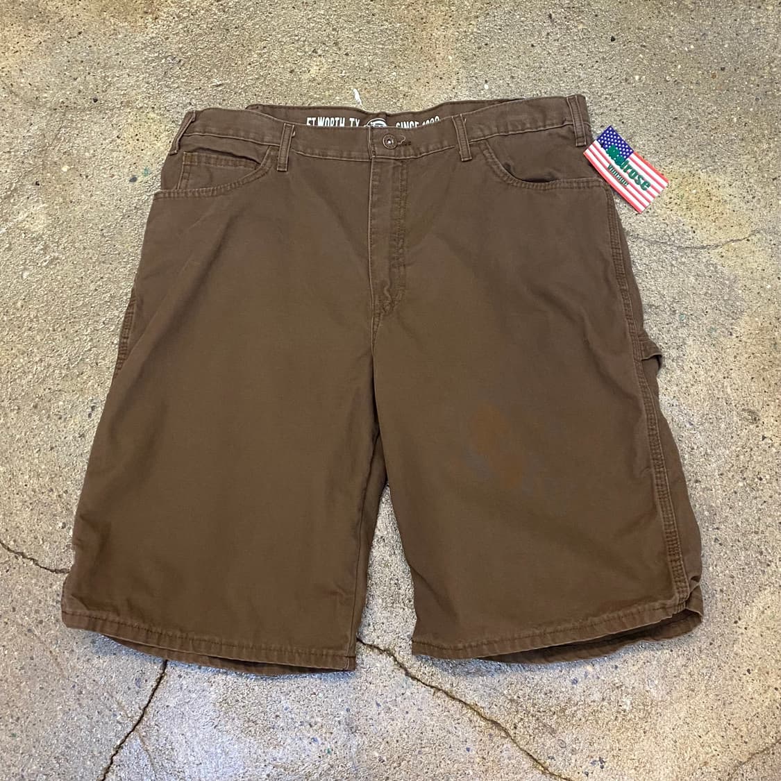 미국 빈티지 디키즈 브라운 카고팬츠 반바지 릴렉스드핏 워크팬츠 상품이미지2