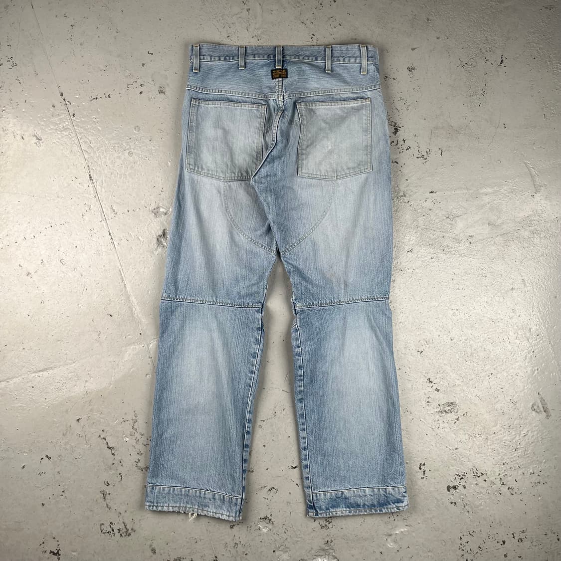 지스타 로우 엘우드 라이트 워시 데님 상품이미지4