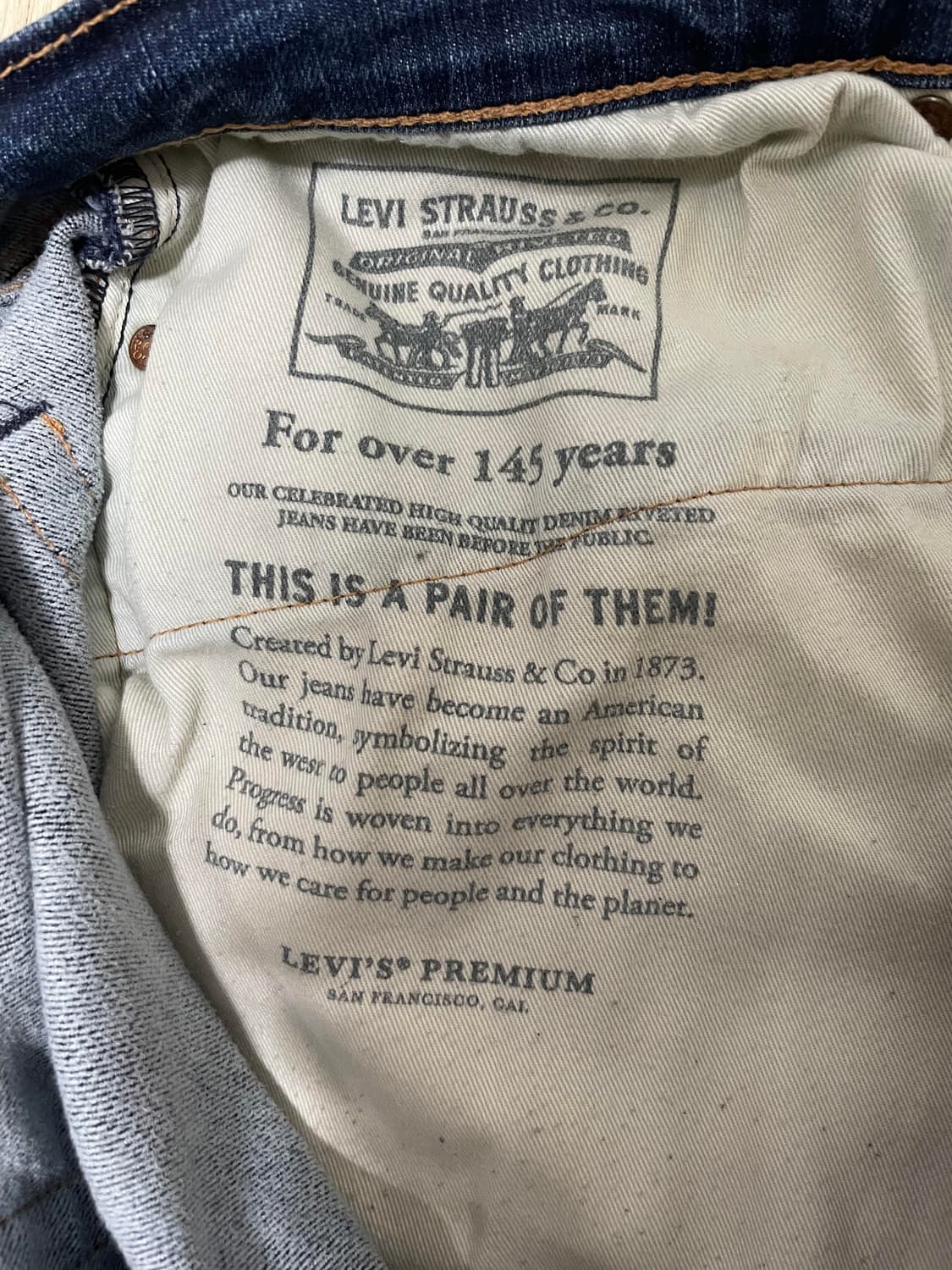 Levi's - 502 워싱 데님 (30 추천) 상품이미지4