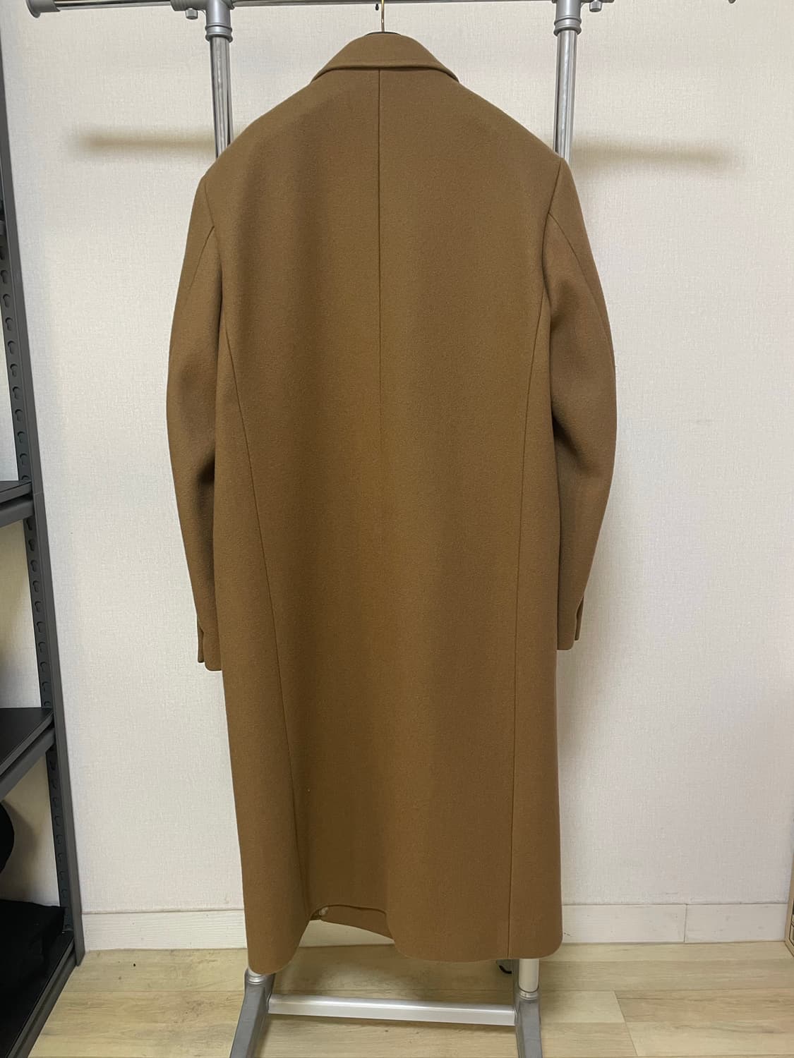 M) MNGU 17fw 더블 브레스티드 롱코트 카멜 명작 시즌 상품이미지6