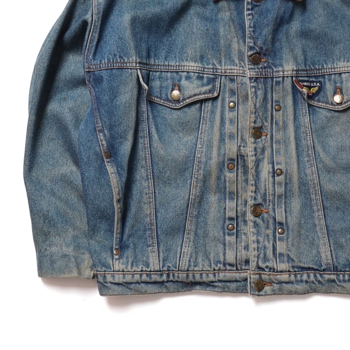 아비렉스 90’s AVIREX Denim Trucker Jacket    상품이미지4