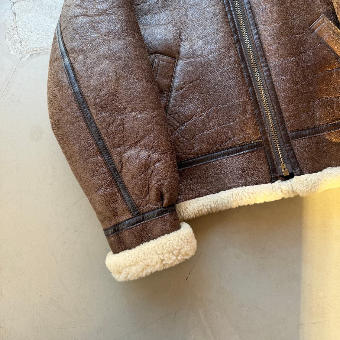 USAAF B-3 무스탕 자켓 상품이미지4