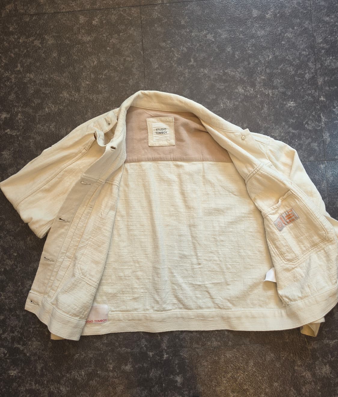 [스튜디오톰보이] 아이보리 자켓  F 상품이미지3