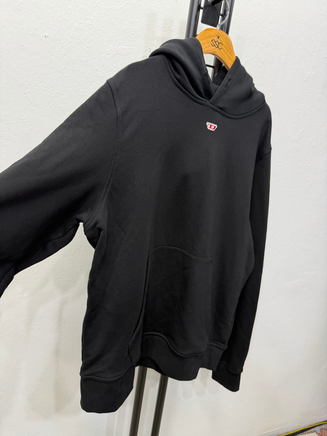 정품) 디젤 신형 D로고 후드티 L 상품이미지2