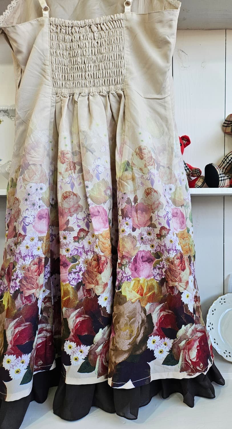 (axes femme) 플라워 코르셋 원피스 상품이미지6