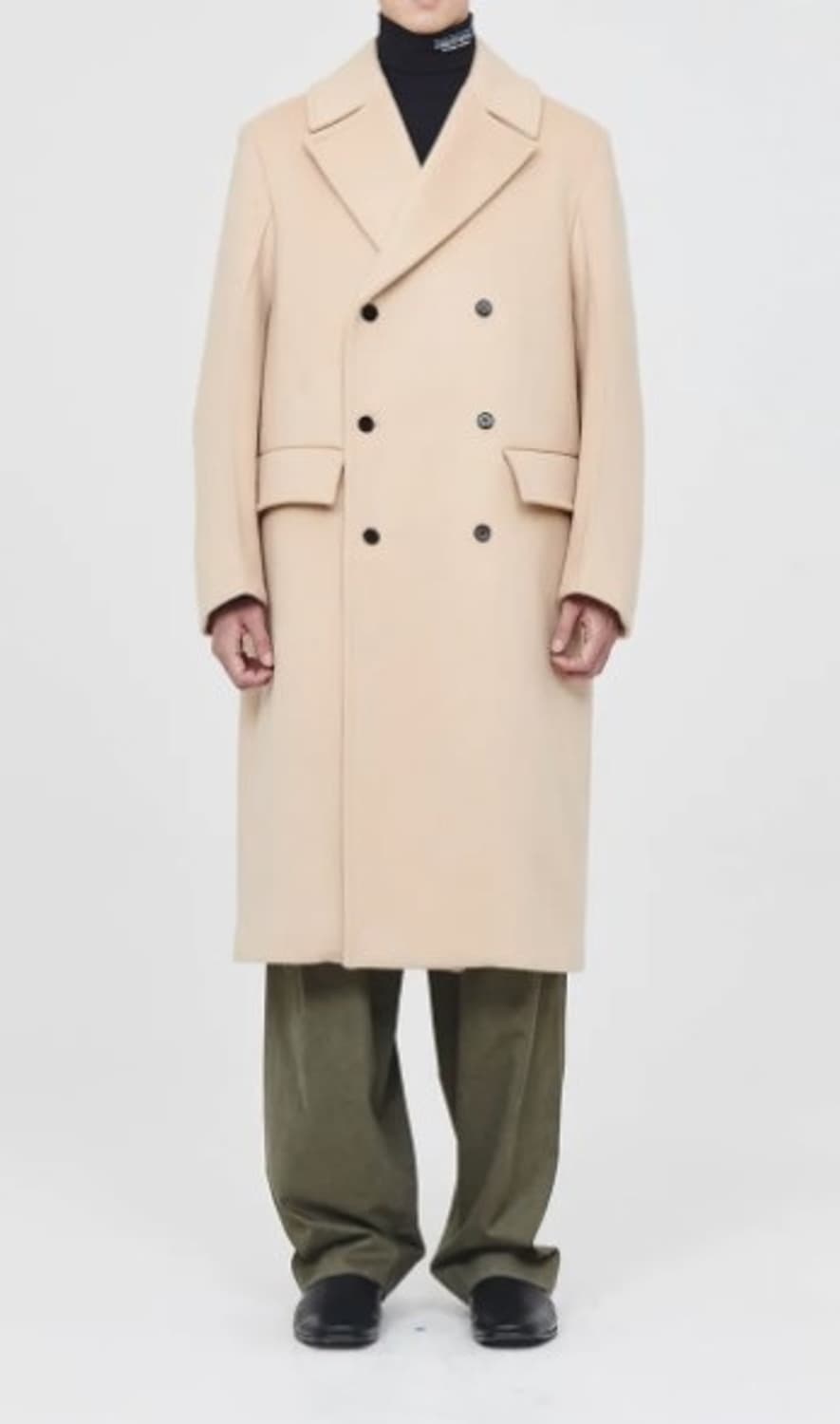 애프터프레이 셔먼 롱코트 옐로우 상품이미지2