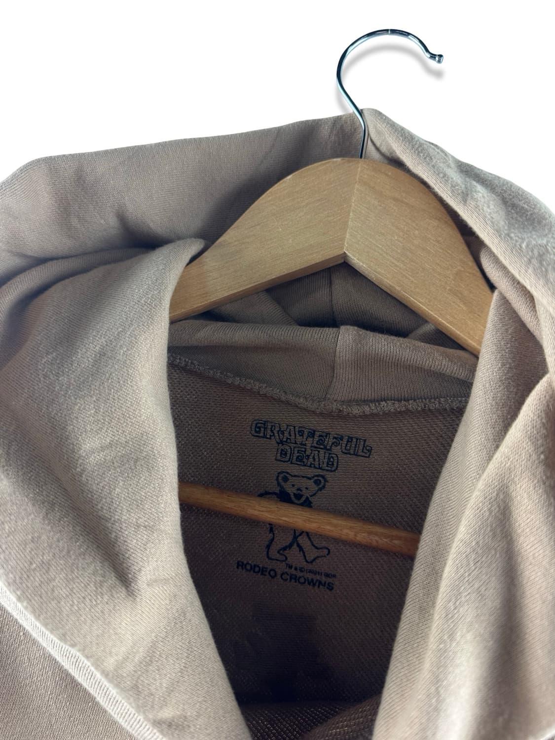 그레이트풀 데드 데드베어 댄싱 브라운 후드티셔츠2315 상품이미지5