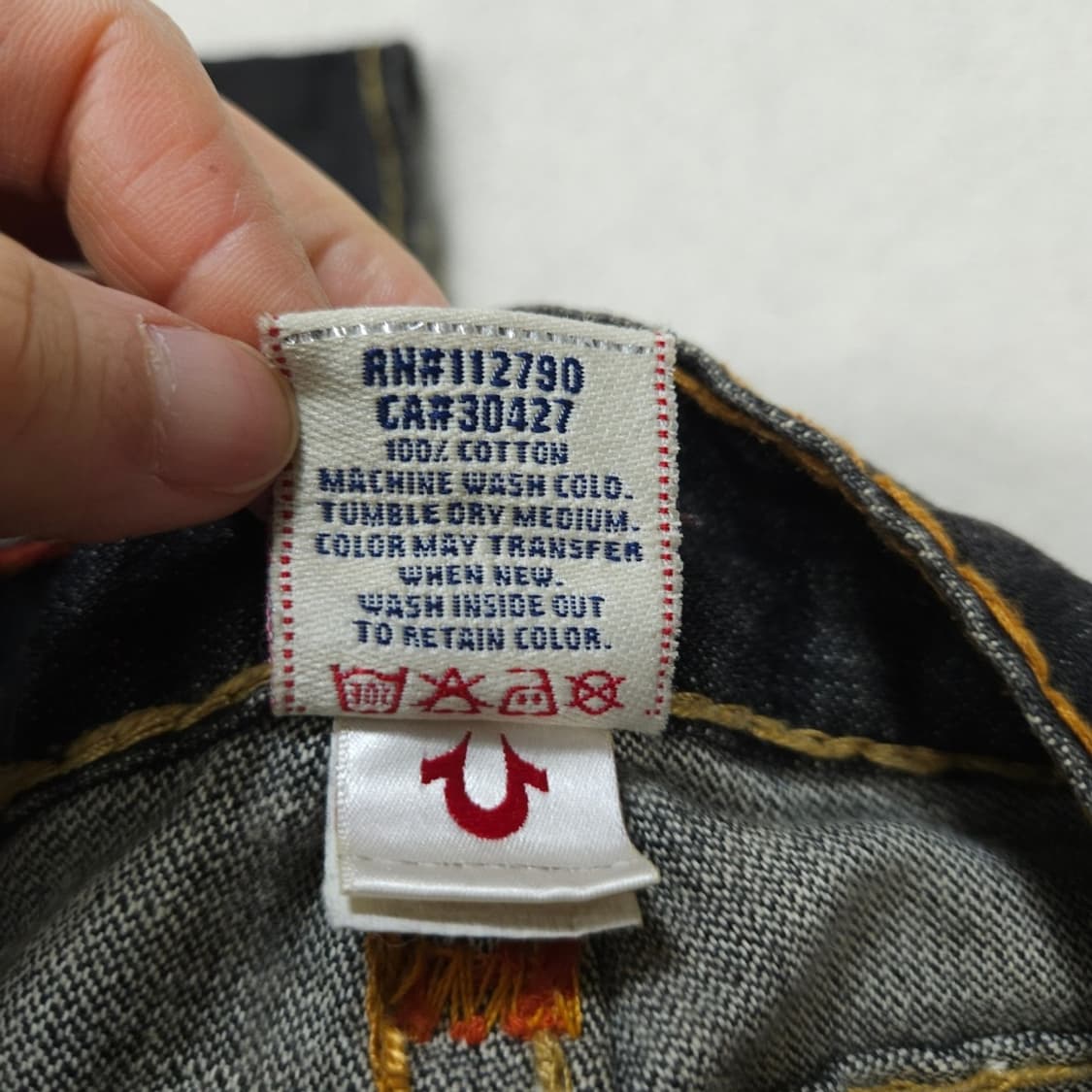 트루릴리전 조이 슈퍼 T 데님 팬츠 28/33 상품이미지9