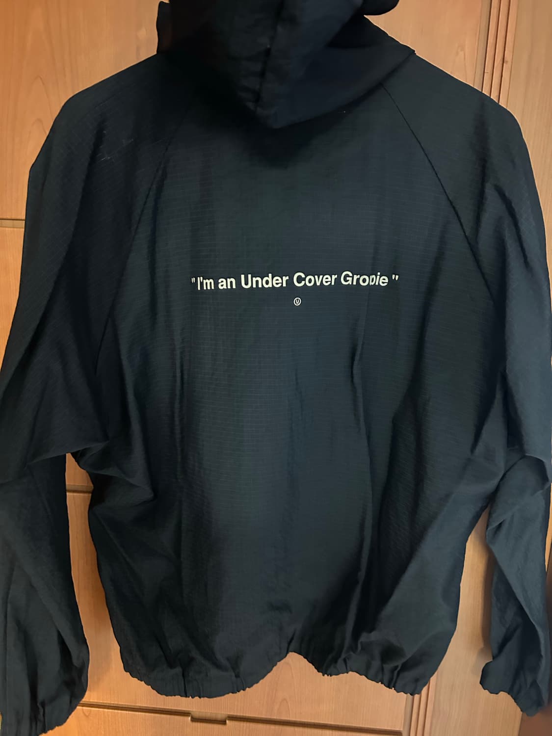 언더커버 윈드브레이커 블랙 상품이미지2