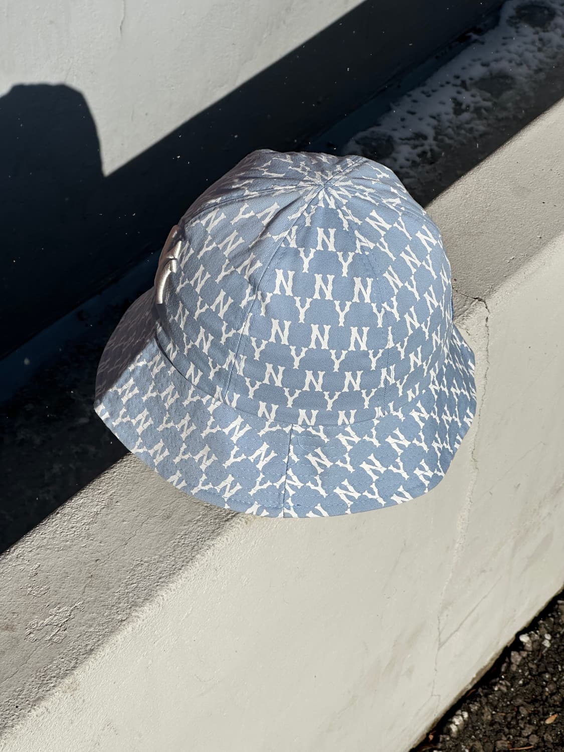 [M] MLB 엠엘비 양키스 모노그램 버킷햇 모자 상품이미지3