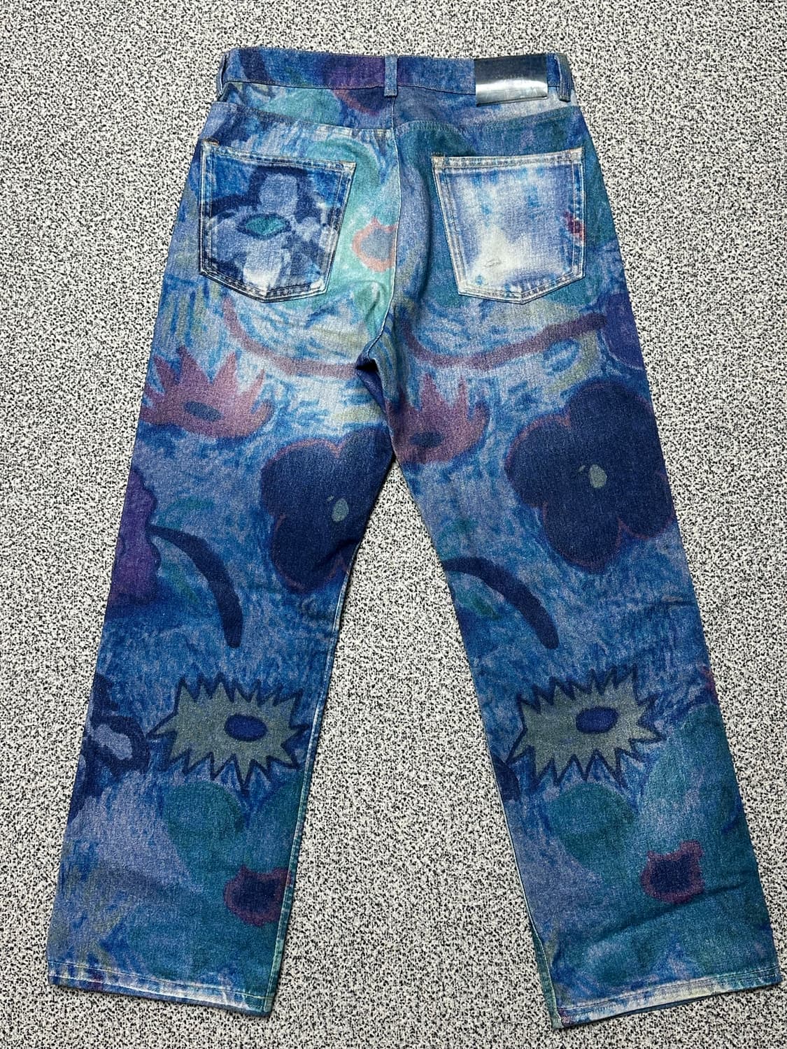 [29] 아워레가시 서드컷 디지털 초크 플라워 데님 상품이미지2