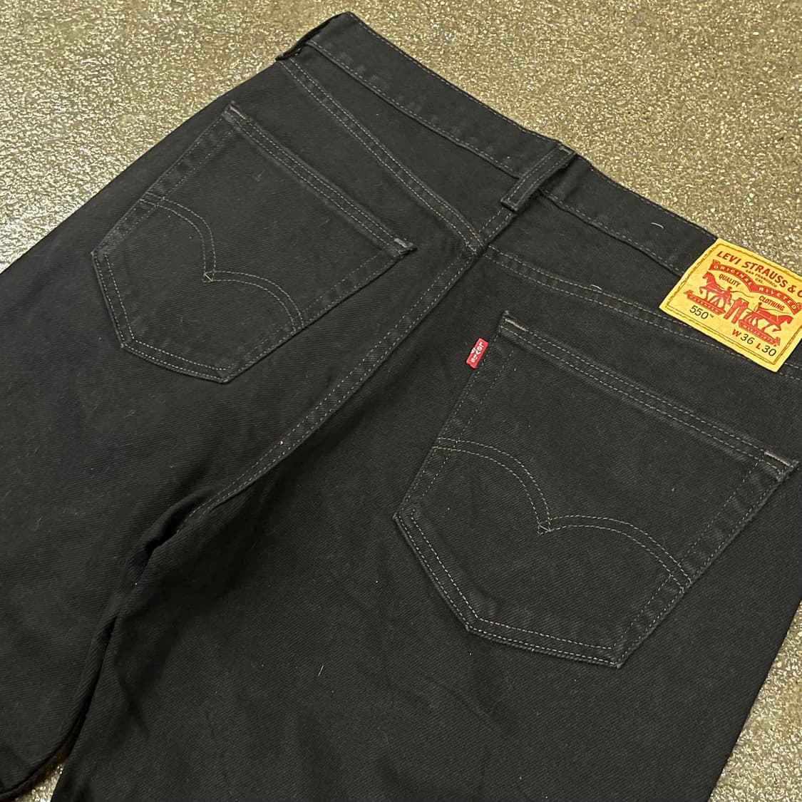 Levis550 배기핏 블랙진 (36) 상품이미지3
