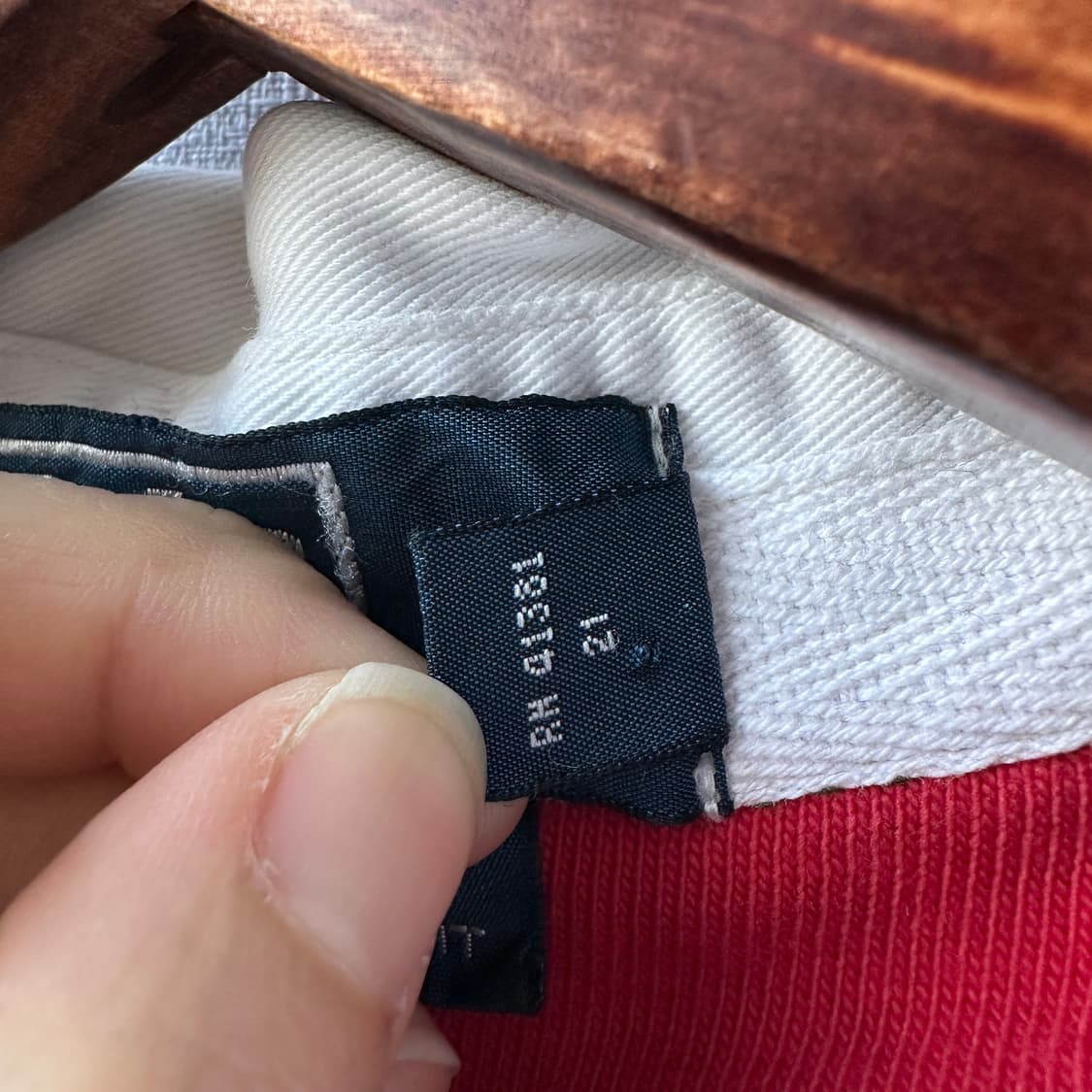 폴로 랄프로렌 구형 럭비 셔츠 커스텀핏 M 상품이미지9