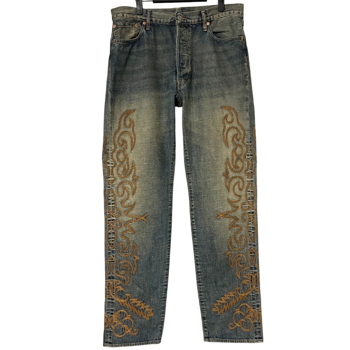 리바이스 데님티어스 콜라보 웨스턴 셀비지 501 데님팬츠 36 x 34 상품이미지1