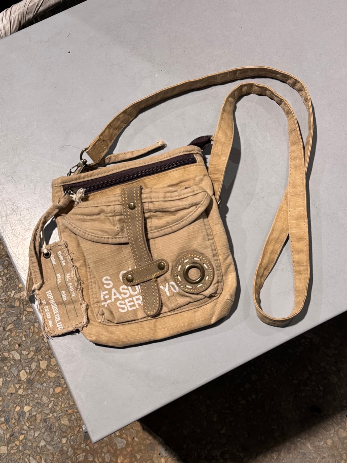 TOP House 밀리터리 크로스백  상품이미지1