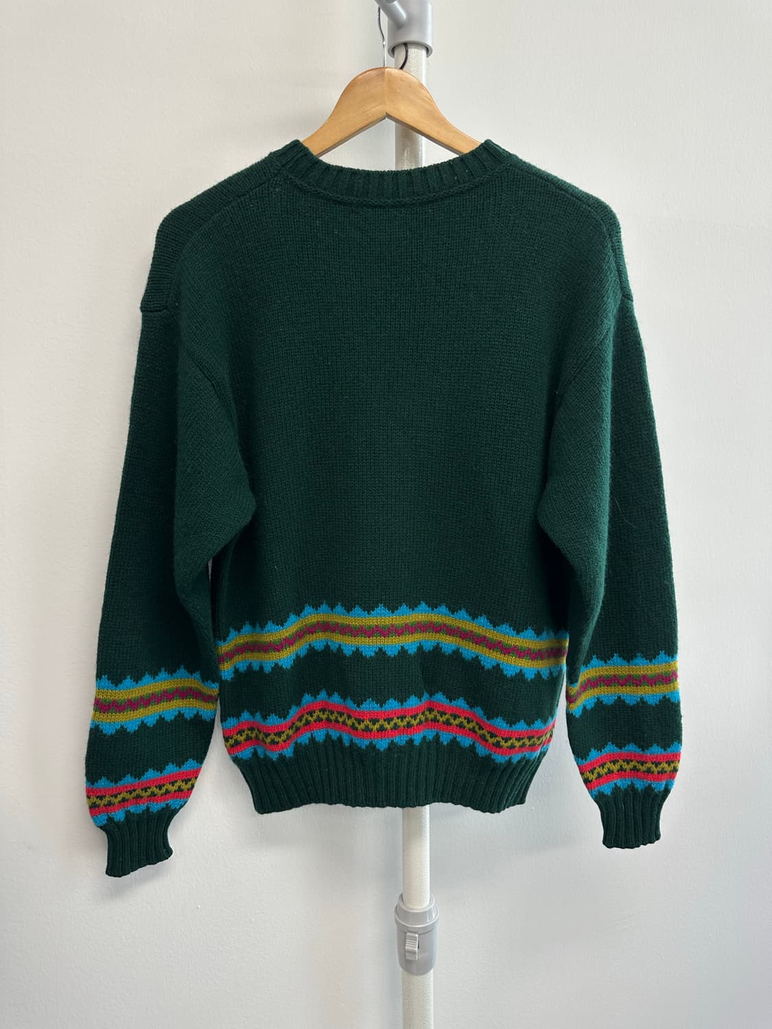 베네통 이태리 패턴 디자인 니트 상품이미지4