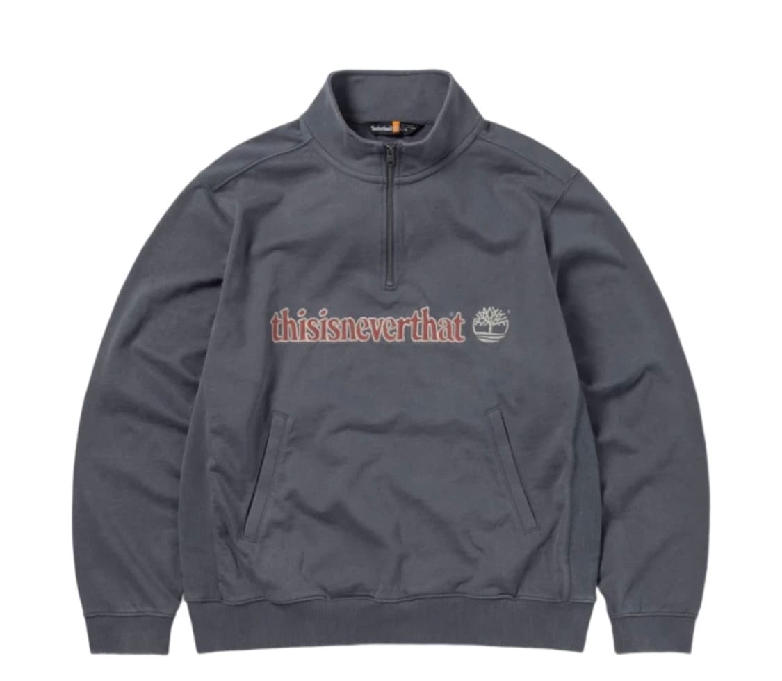 디스이스네버댓X팀버랜드 헤리티지 집업 스웻 상품이미지1