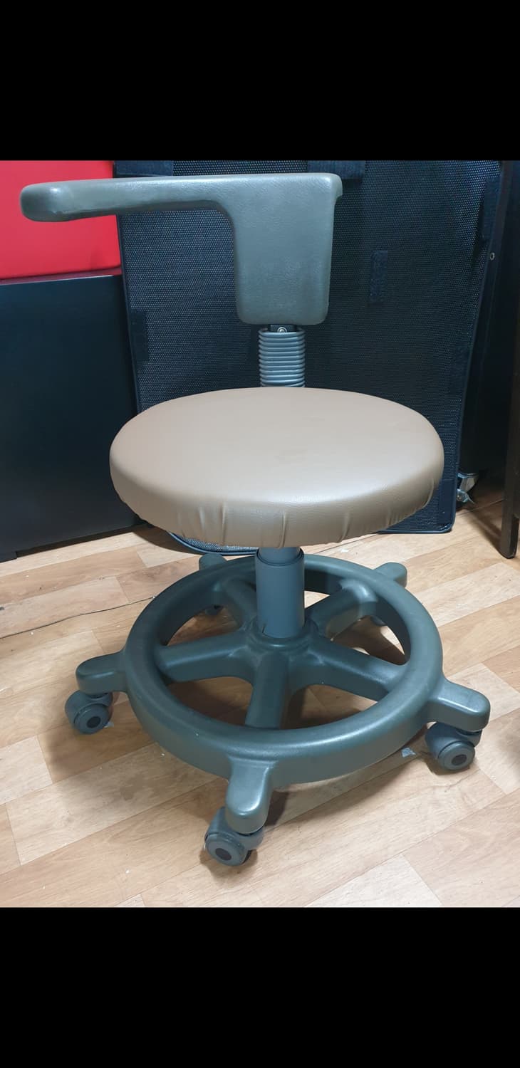 견고한 다용도 등받이 회전스툴 의자(여러 개 가능) 상품이미지2