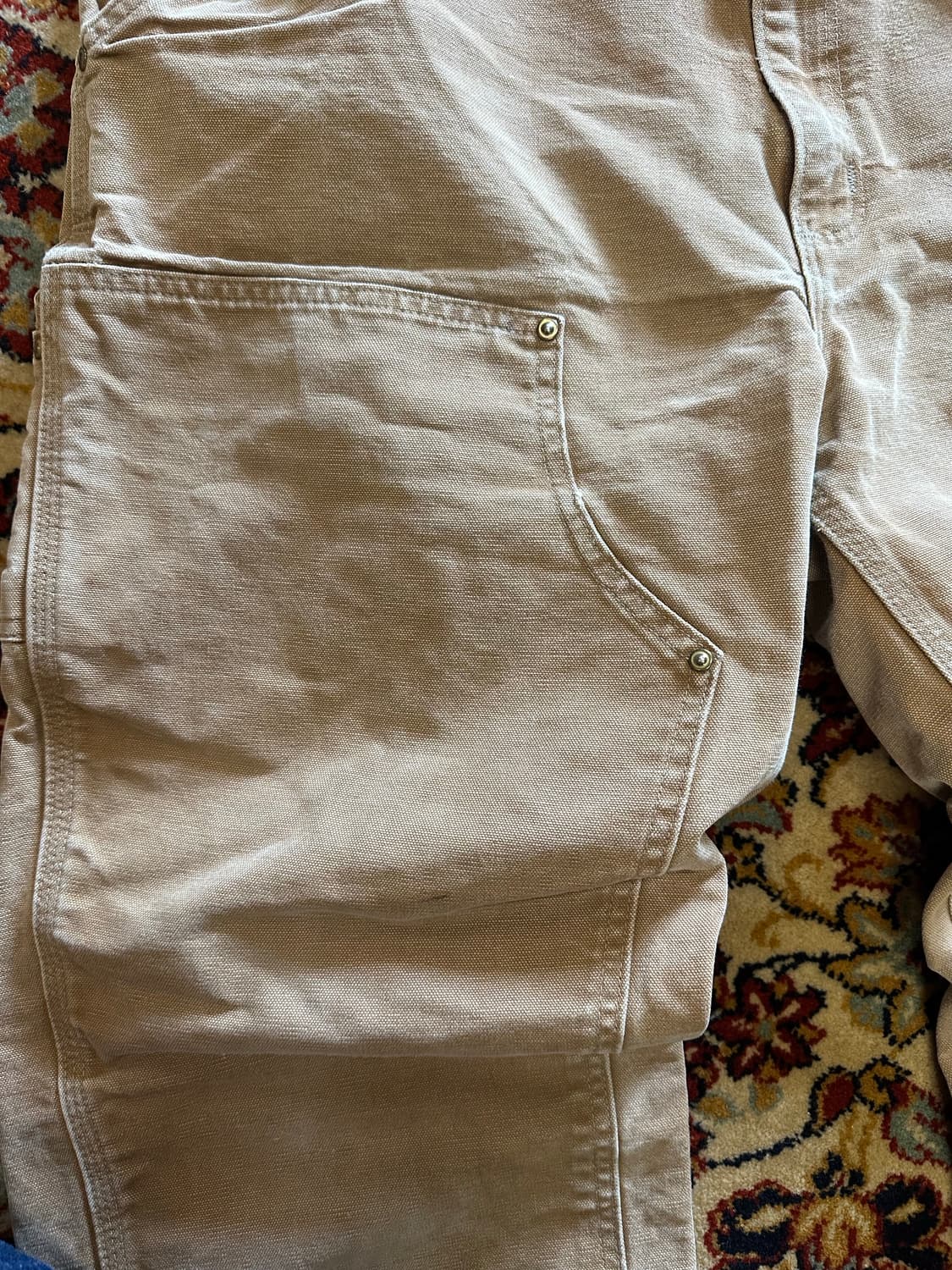 [USA/Union Made] 90s 칼하트 더블니 38x32 상품이미지2