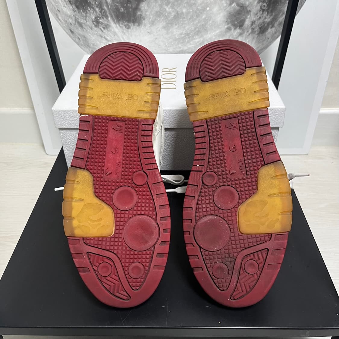 정품 41) 오프화이트 아웃 오브 오피스 OOO 스니커즈 265~270 상품이미지5