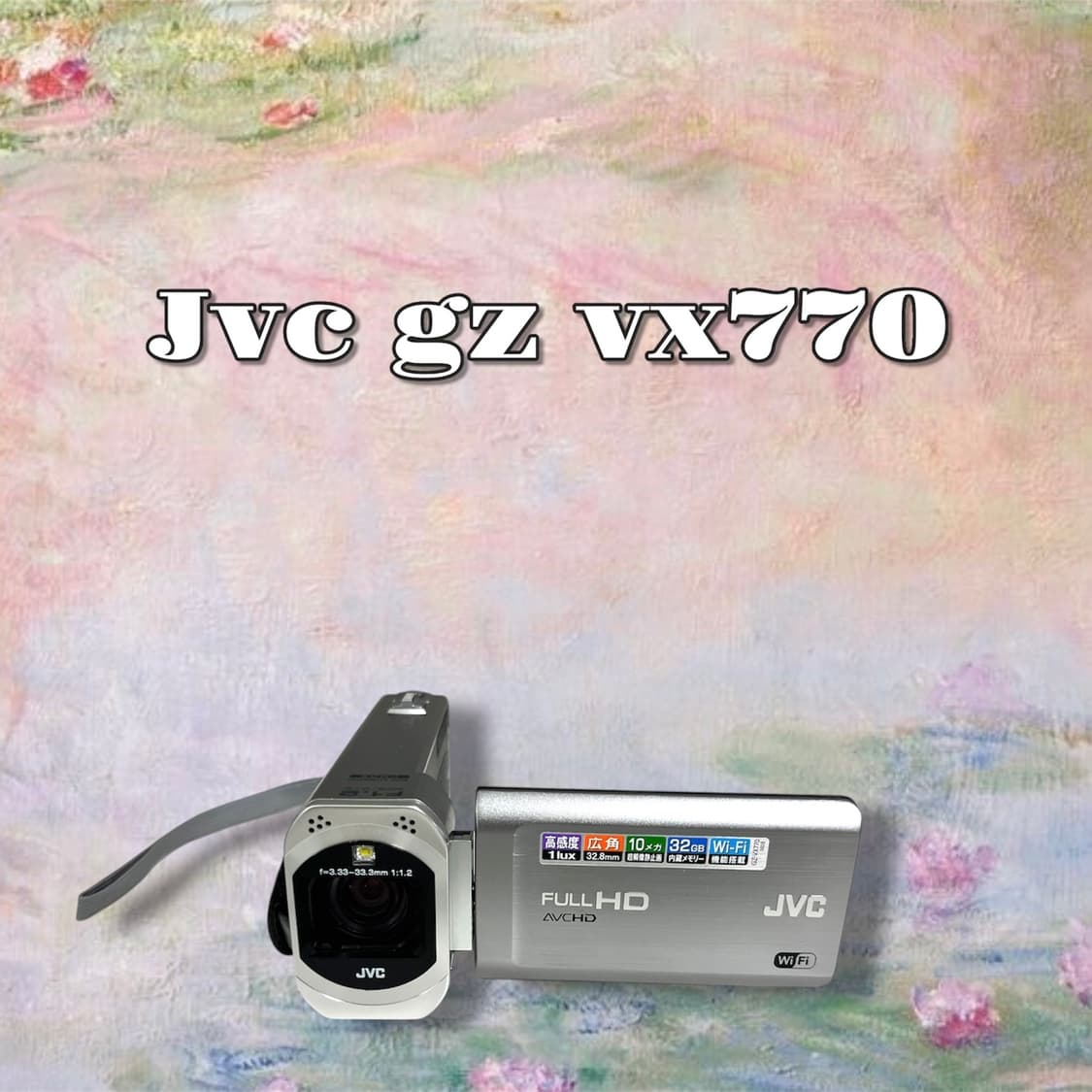 🚀원격조정가능/ 카메라파우치 / Jvc gz vx770 빈티지 캠코더 상품이미지1