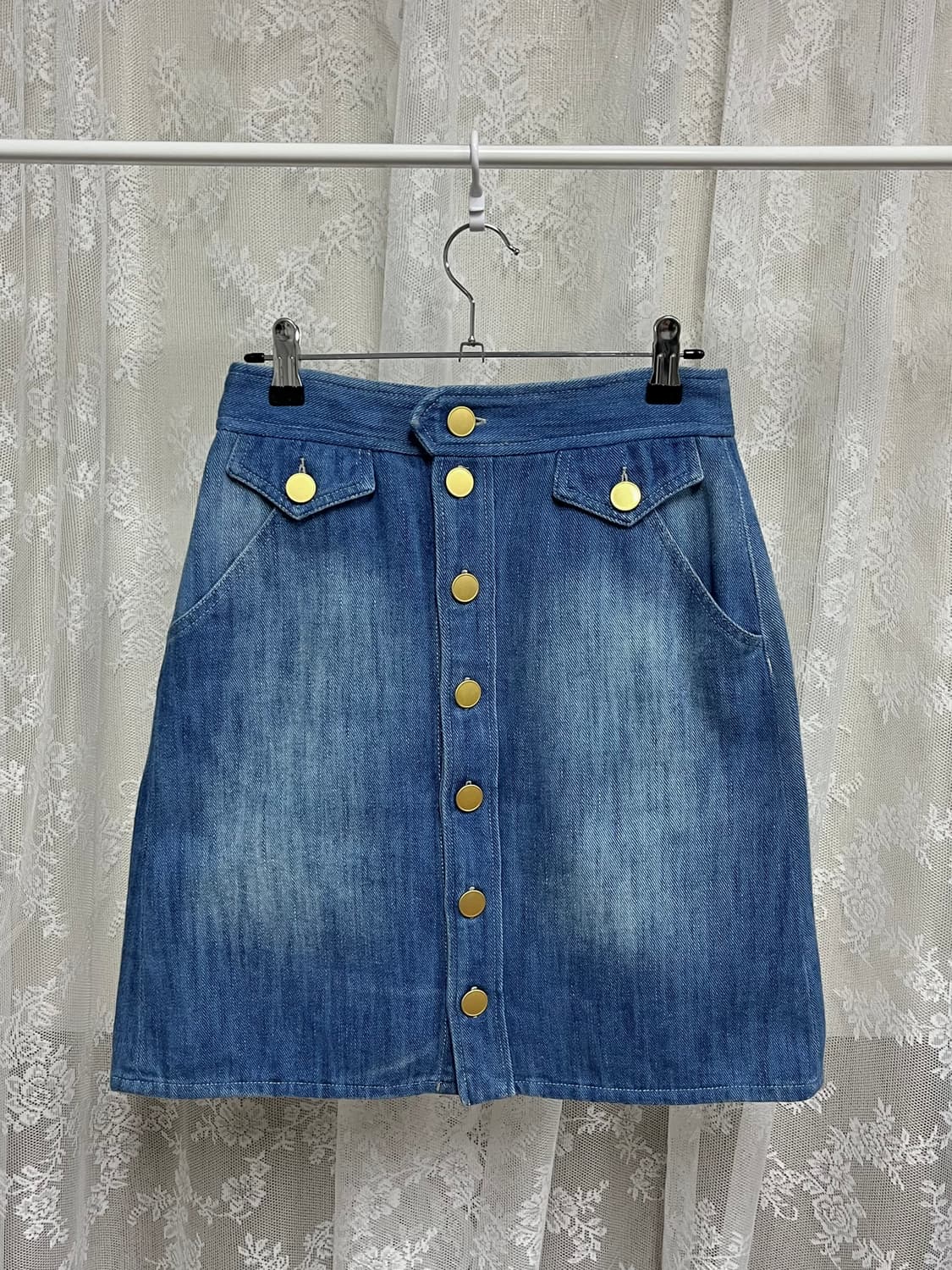 36) 이자벨마랑 에뚜왈 데님 스커트 상품이미지1