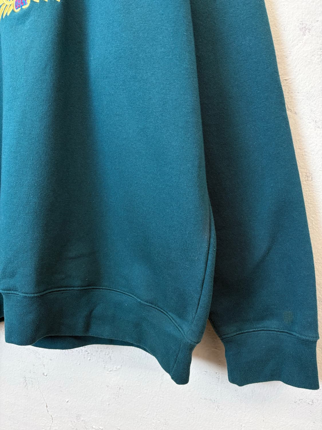 오베이 빈티지 페이스로고 맨투맨 그린 상품이미지3