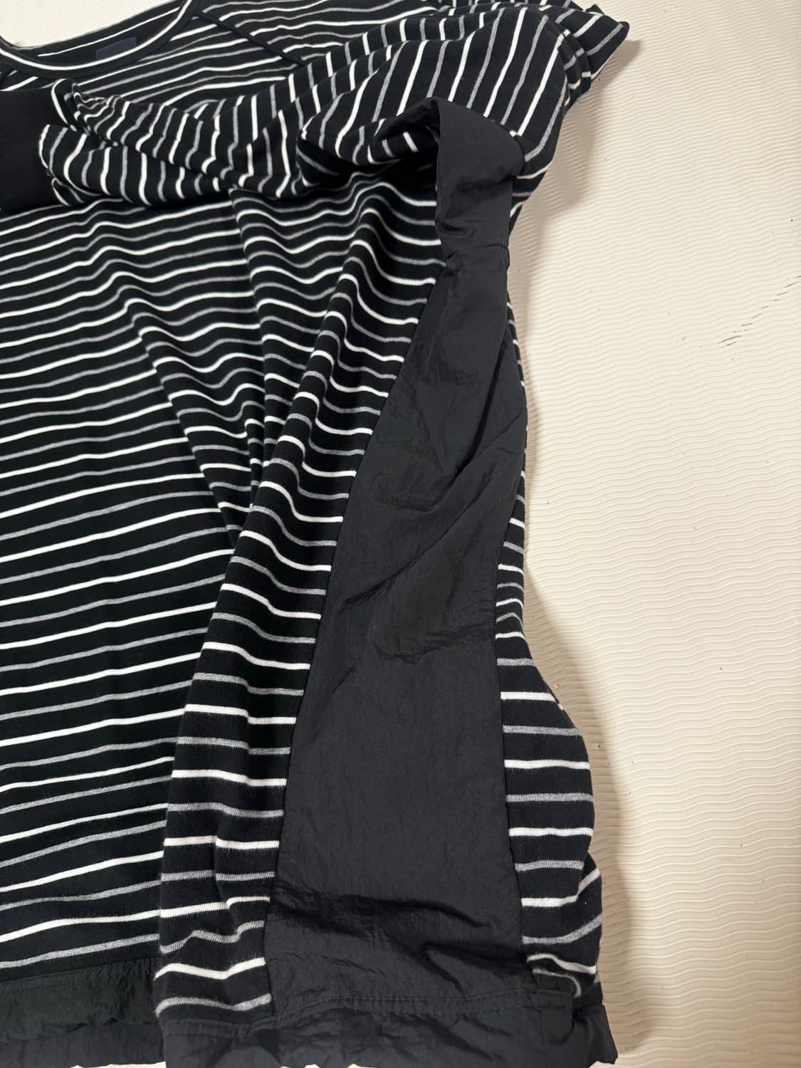 준지 스트라이프 스트링 롱슬리브 티셔츠 JC2741P035 상품이미지5