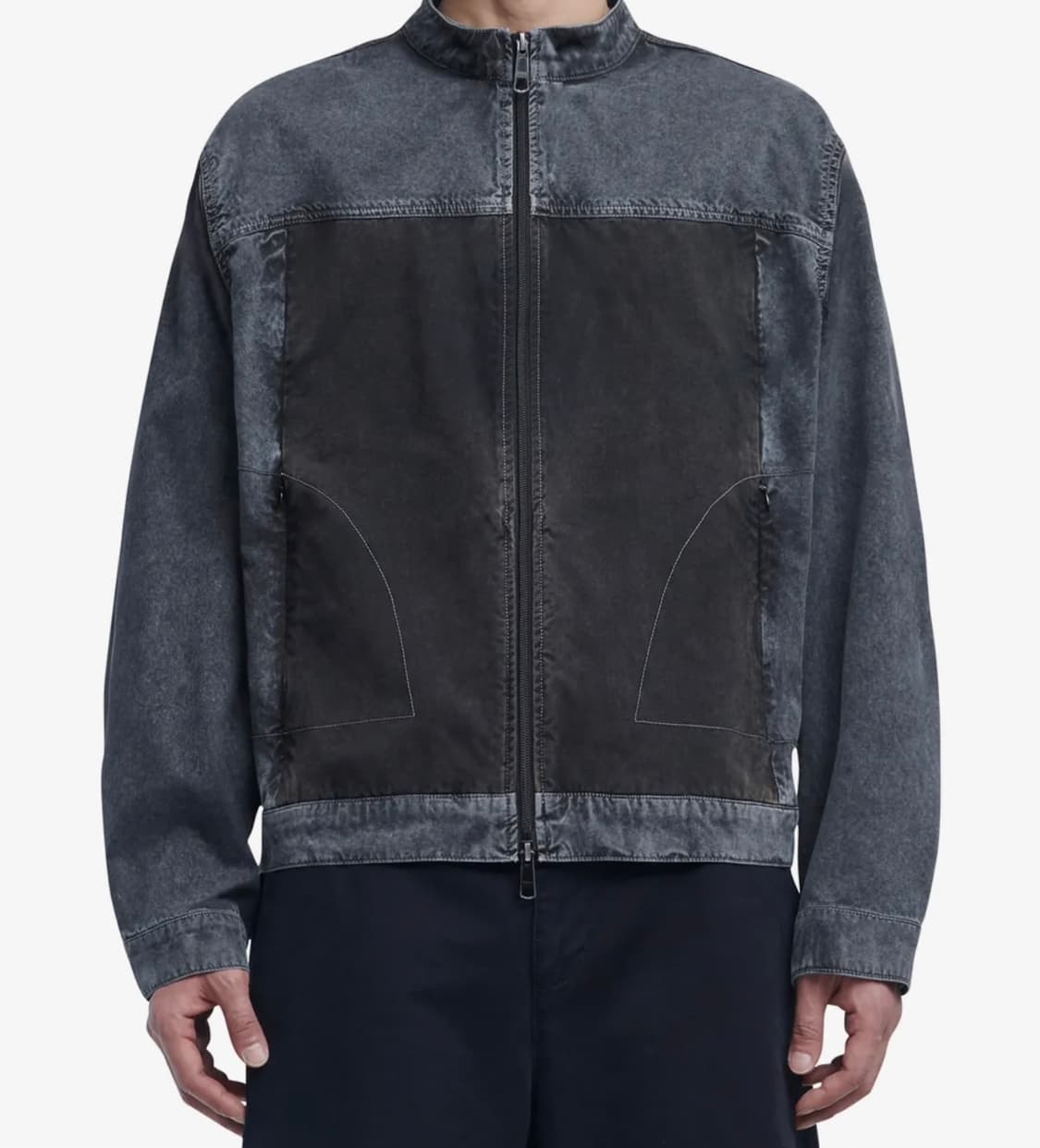 노매뉴얼(NOMANUAL) S.P LIGHT JACKET - BLACK 상품이미지2