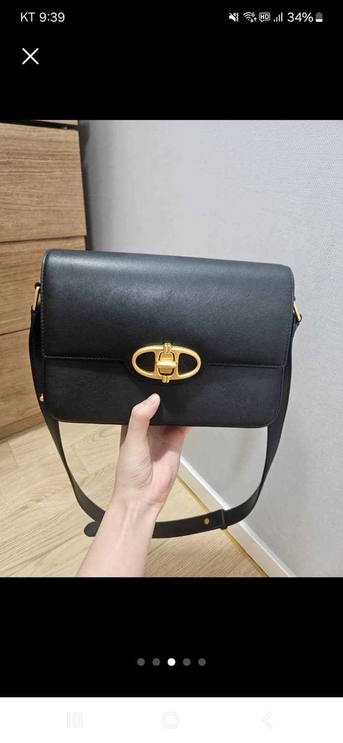 아떼 바네사브루노 베지터블 레더 플레인 숄더백 상품이미지3