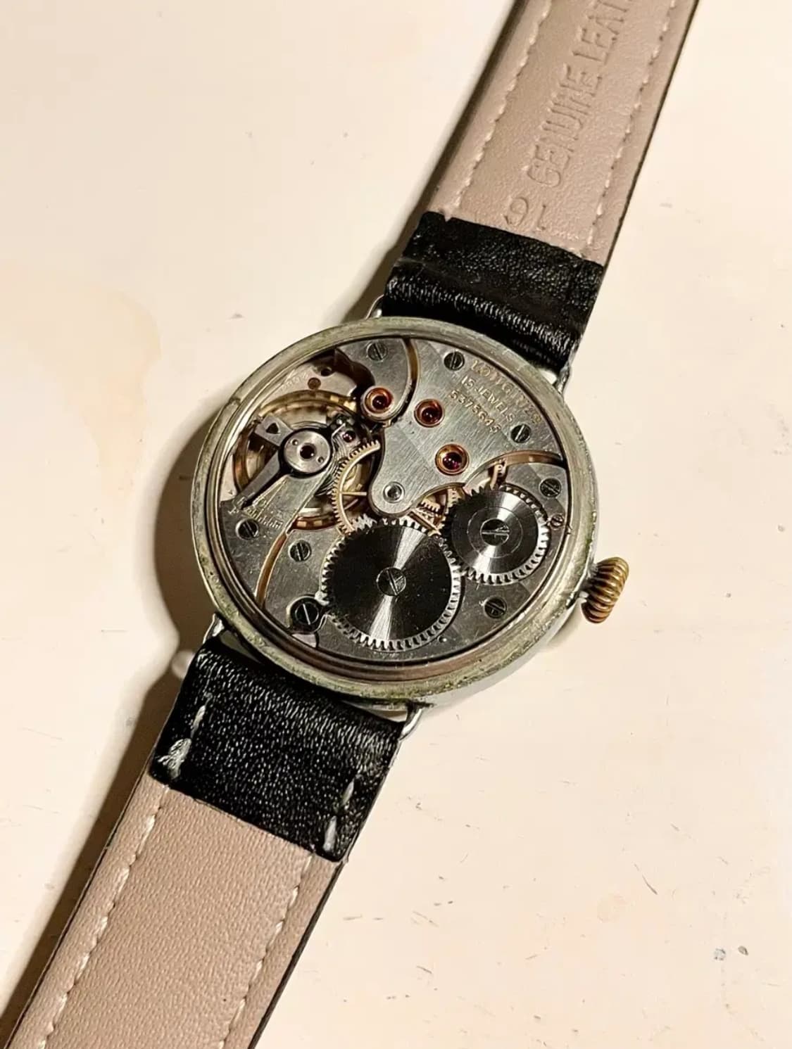 1930년대 빈티지 론진 로마 다이얼 수동 시계 앤틱 LONGINES 상품이미지2