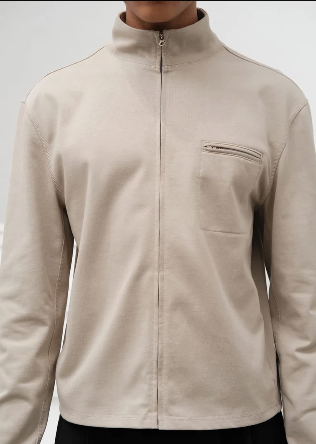 아모멘토 슬림핏 자켓 베이지 25SS (L) 상품이미지2