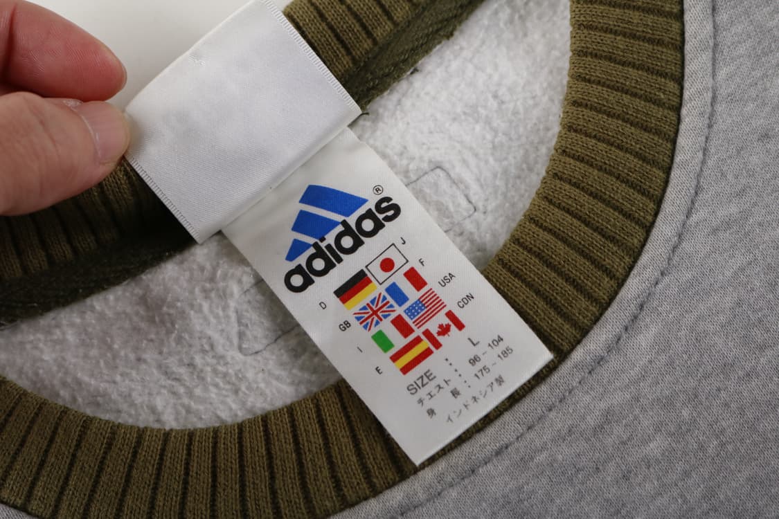 [L] 아디다스 올드스쿨 빅로고 맨투맨 상품이미지6