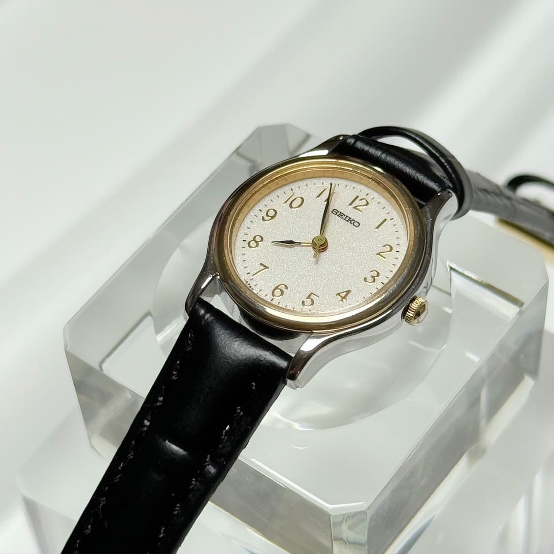 80's90's 빈티지 세이코 아라비안 인덱스 콤비 워치 상품이미지4
