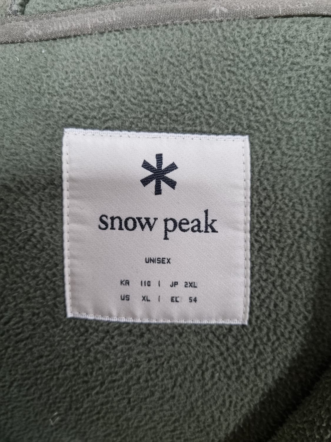 스노우피크 남성 후리스 후드집업  상품이미지3