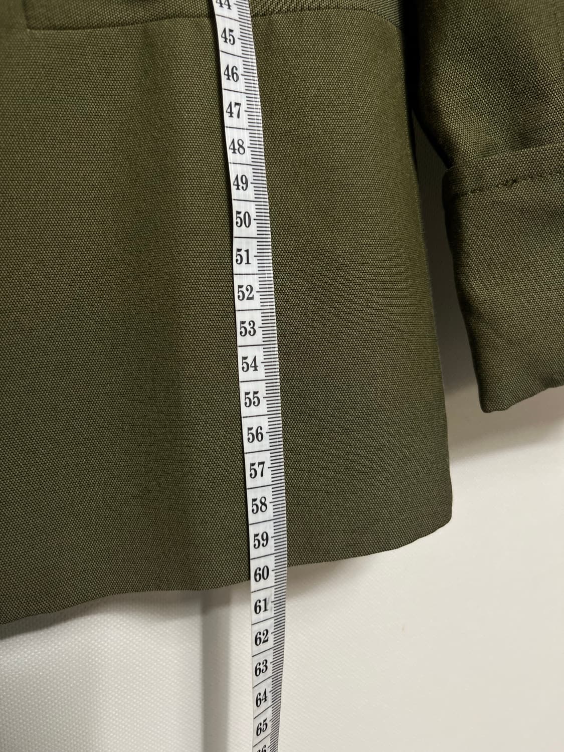 Theory 띠어리 카키색 더블 브레스트 자켓 0사이즈 상품이미지6