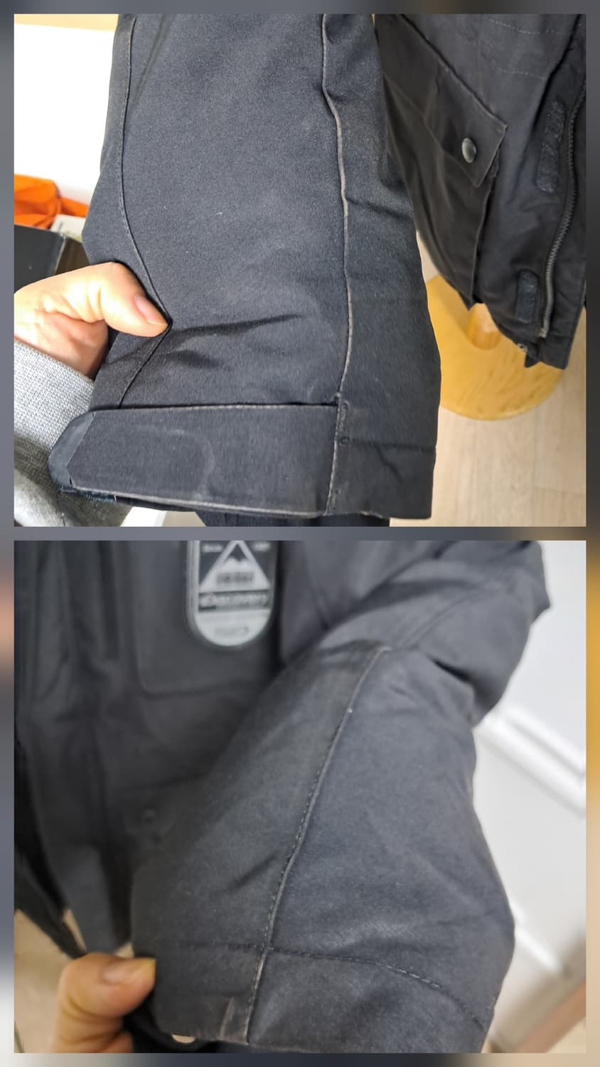 디스커버리 남성 너구리퍼 구스다운 패딩 95 상품이미지9