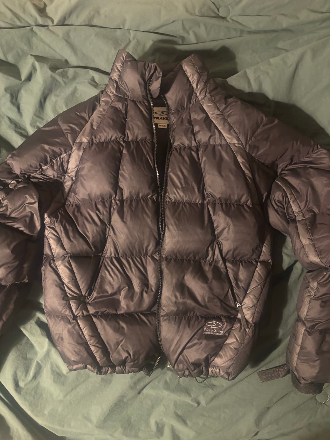 TRAVEL Workshop 블랙 패딩 점퍼 M 상품이미지1